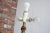 Italian Modernist Ceramic Floor Lamp With Brass Tripod Base For Sale - Image 9 of 13