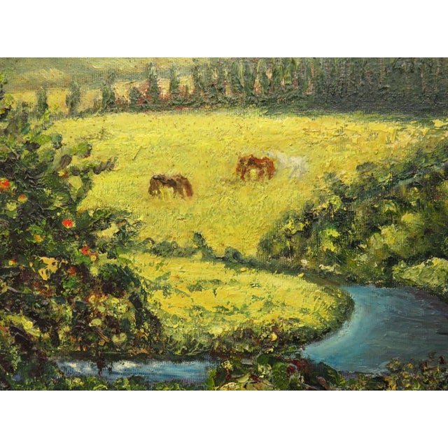 1980s Argentina, Provincia del Neuquen, 1989, Oil on Board, Framed For Sale - Image 5 of 14