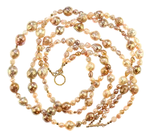 Elegant and Versatile Three Strand Pearl Necklace