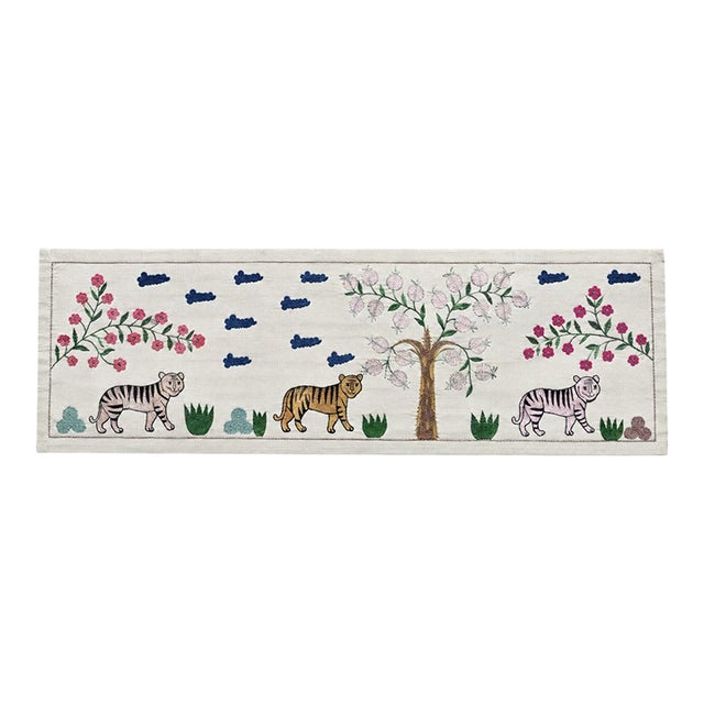 Tiger Suzani Wall Hanging, Pomegranate Tree For Sale