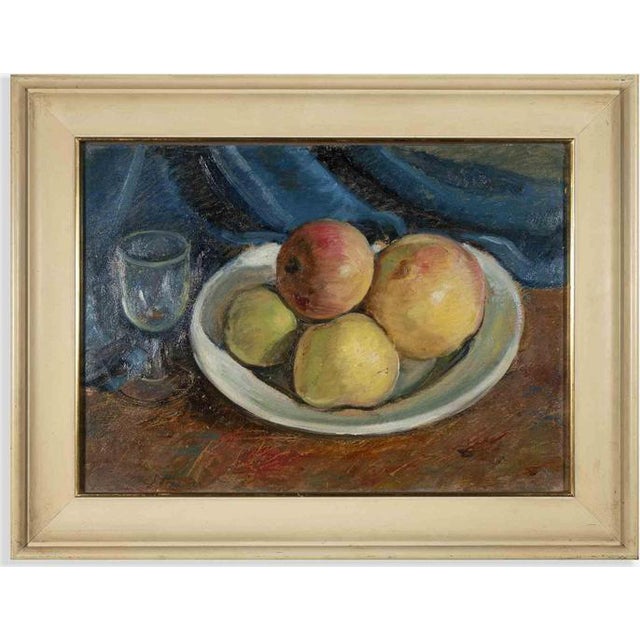 Still Life Composition, Mid-20th Century, Oil Painting on Board, Framed For Sale