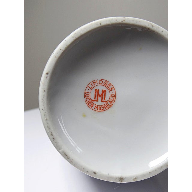 Antique Porcelain Bottle by Michelaud for Robj Paris, 1920s For Sale - Image 11 of 12