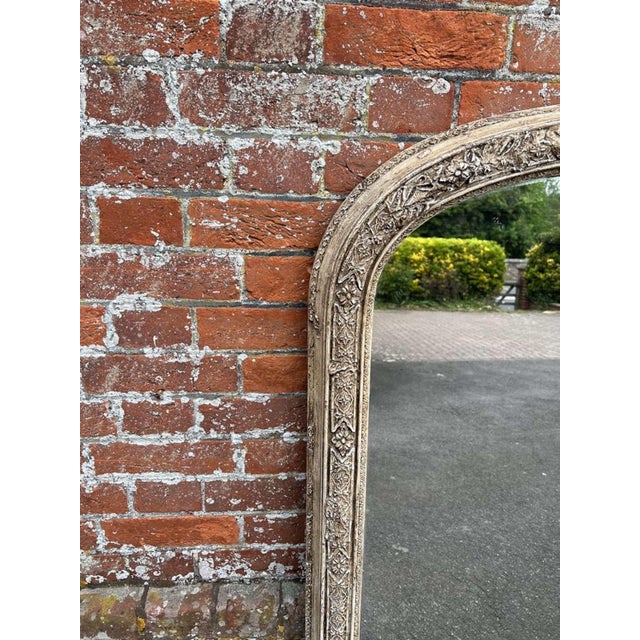W: 118cm (46.5")h: 135cm (53.1")d: 5795cm (2281.5") a wonderful large antique english 19th century carved wood & gesso...