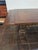 Antique 1920s Rustic Spanish Jacobean Extra Large Dining Table 9 Feet Open For Sale - Image 11 of 12
