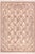 Shabby Chic 1990's Floral Pak-Persian Ivory/Pink Wool Rug - 8'5'' X 10'0'' For Sale - Image 9 of 9