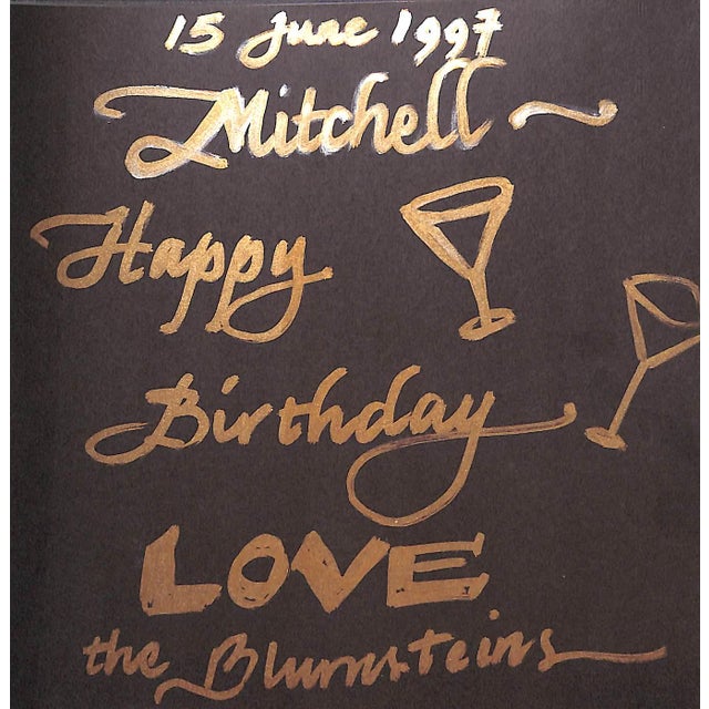 "Martini" 1997 Struminger, Alexander B. For Sale In New York - Image 6 of 9