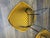 Vintage Harry Bertoia for Knoll Diamond Chairs in Original Mustard Upholstery — Pair For Sale - Image 10 of 15