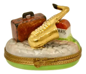 Limoges a Musician Travels to Paris Accent Box