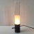 Mid-Century Table Lamp in Steel & Glass, 1950s For Sale - Image 6 of 13