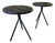 Francois Carre Style Pair of Vintage Side Tables For Sale