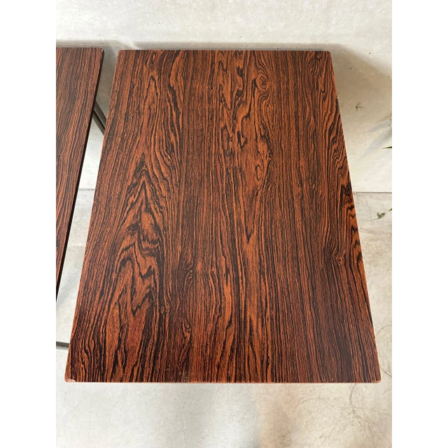 Vintage Industrial Steel and Composite School Desk, 1960s For Sale - Image 15 of 18