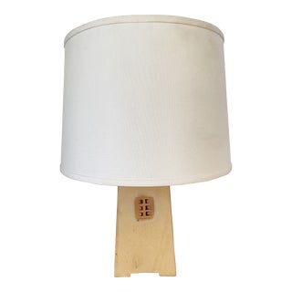 Vintage 1999 Ceramic Table Lamp by Jim Webb For Sale