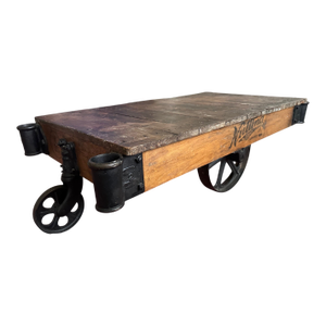 Rare 1940's Nutting Truck Co. Cart Coffee Table | Model 140/141 | Faribault Minn
