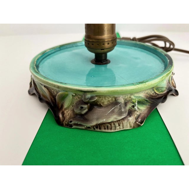 1950s Italian Flora & Fauna Lamp For Sale - Image 17 of 17