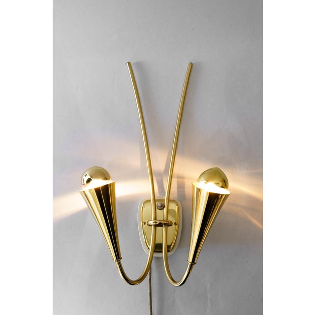 Vintage Wall Lamps by Rupert Nikoll, 1960s, Set of 2 For Sale - Image 6 of 16