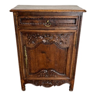 19th Century French Louis XV Style Confiturier or Single Door Cabinet For Sale