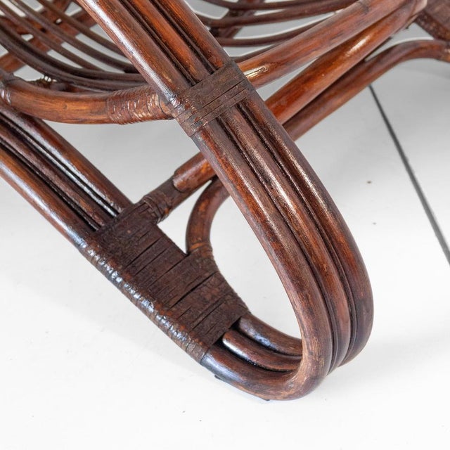 Mid-Century Modern Bamboo Armchair by Tito Agnoli, 1960s For Sale - Image 14 of 18