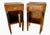 Neoclassical Assembled Pair of 19th Century Italian Neoclassical Walnut Bedside Cabinets For Sale - Image 3 of 9