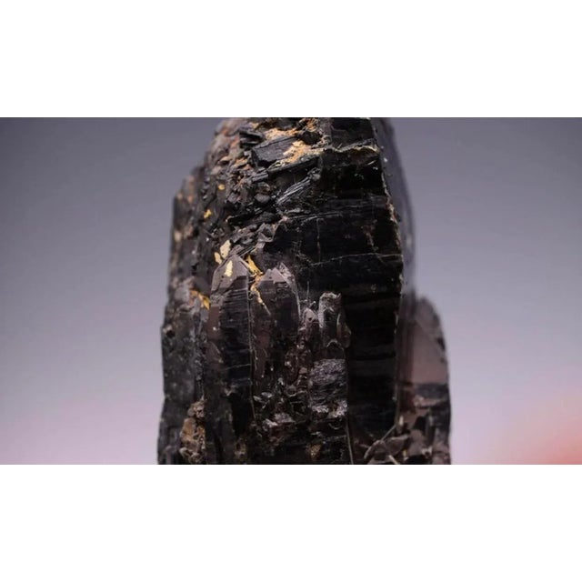 A large scale smoky rock crystal sculpture on custom fitted wooden base. MSRP $2500(what i paid almost a year ago) weighs:...