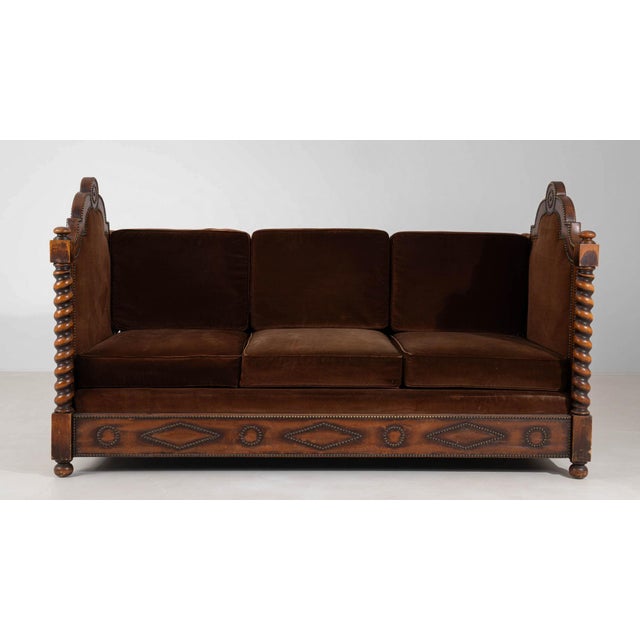 Mid 20th Century France Gold Wood Daybeds For Sale - Image 10 of 11