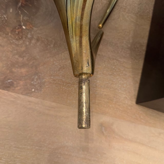 1990s Lou Pearson & Robbie Robins Gilded Bronze "Sails" Kinetic Sculpture - Ed. 13/36 For Sale In New York - Image 6 of 12