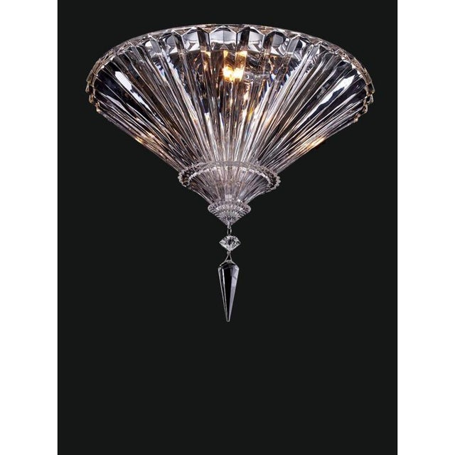 Contemporary Collection Diamante Ceiling Lamp in Metal and Crystal by Jago For Sale - Image 3 of 7