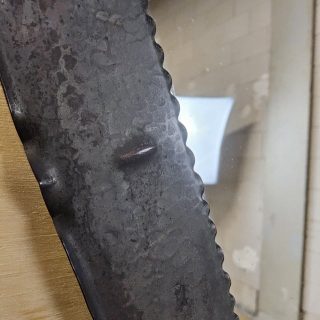 Art Deco Brutalist Mirror by Conrad Fehn, 1920s For Sale - Image 11 of 15