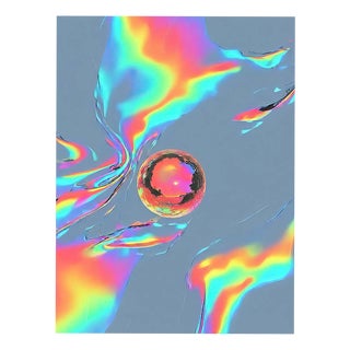 Ian Jones, Interference Marble Drop, Archival Pigment Print For Sale