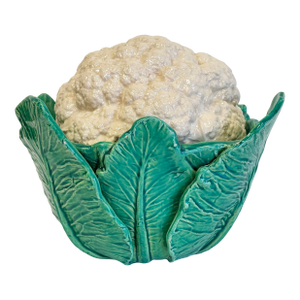 Antique French Cauliflower Soup Tureen Serving Bowl