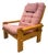 Yngve Ekström, Swedese, Dymling Lounge Chair, Pine, Fabric, Sweden, 1970s For Sale