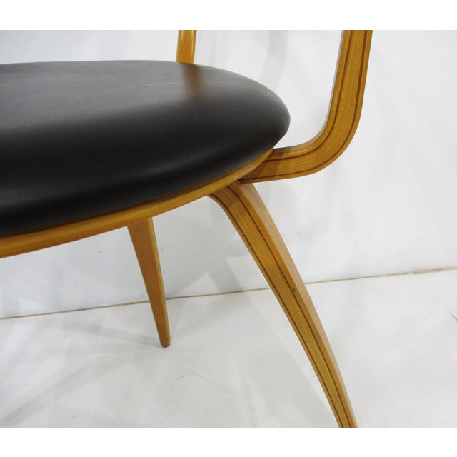 George Nelson Pretzel Armchair #5890 for Icf Italy For Sale - Image 9 of 15
