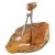 Brown Macabo Cusano Aldo Tura Wood Bowl Nutcracker Set 1960s Milan For Sale - Image 8 of 9