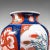 Ceramic C.1940 Vintage Art Deco Japanese Ceramic Baluster Imari Urn For Sale - Image 7 of 13