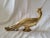 Vintage Regency Style Brass Phoenix Figures- a Pair For Sale - Image 4 of 11