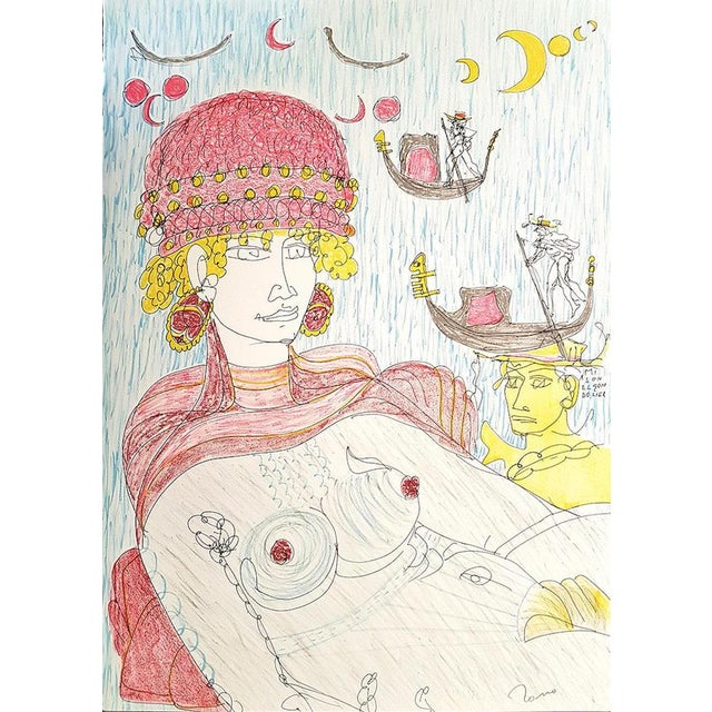 Hand signed. Artist's proof. Very good conditions. Antonio Zancanaro - also known as TONO - (1906-1985). After a promising...