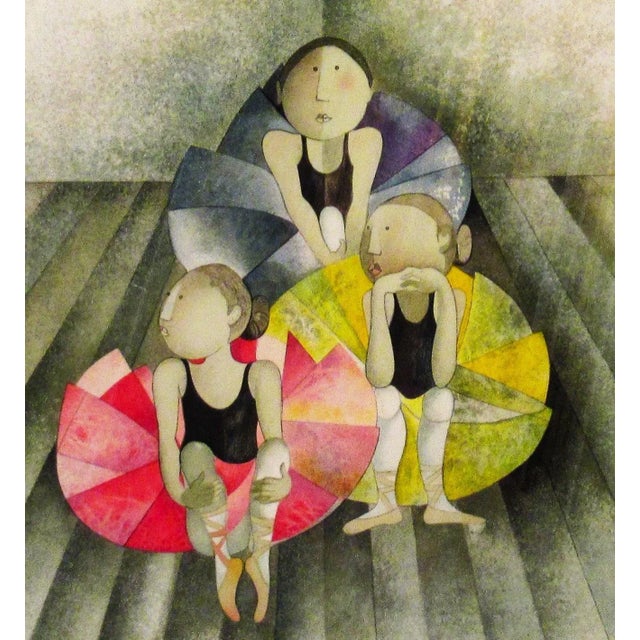 Graciela Rodo Boulanger, Les Petit Rats, Ballerinas III, Circa 1980 For Sale In San Francisco - Image 6 of 12