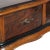 Brown Venetian Carved Walnut & Burl Dressing Table, 1930s For Sale - Image 8 of 16
