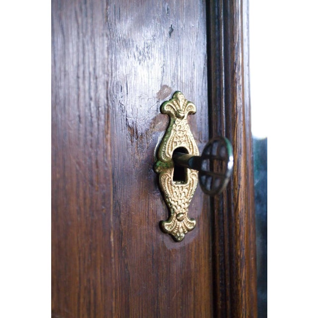 Wood Large Castle Wardrobe with Mirrors For Sale - Image 7 of 9