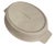 Blue Harbor Collection Cream Embossed Floral 2.5-Quart Oval Covered Casserole Dish For Sale - Image 9 of 11