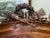 French French Louis XVI Walnut Full-Size Headboard with Carvings, 19th Century For Sale - Image 3 of 7