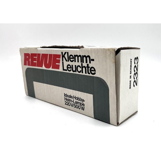 Vintage Space Age Model 2323 Clamp Lamp by Revue, 1970s For Sale - Image 17 of 18