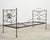 19th Century 19th C. French Napoleon III Empire Wrought Iron Bronze Daybed For Sale - Image 5 of 16