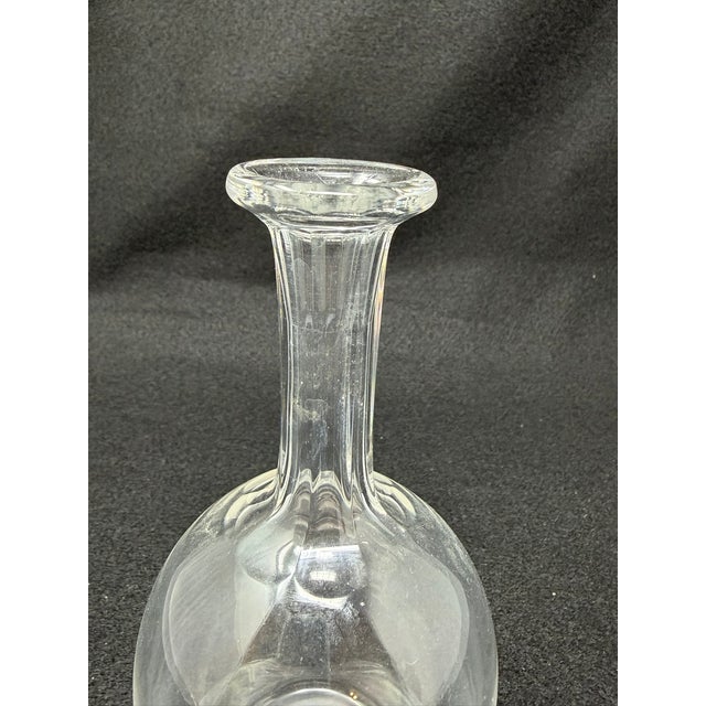 Traditional Early 20th Century Baccarat Rabelais Crystal Decanter, Small For Sale - Image 3 of 5