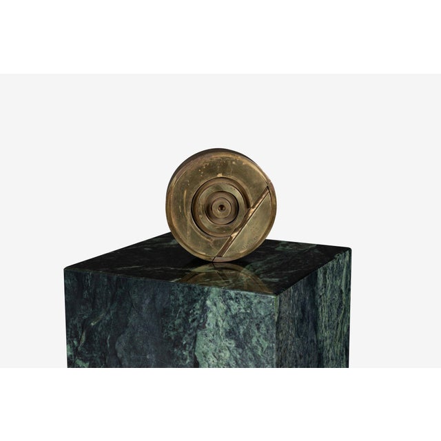 Tony Rosenthal Disc Tabletop Sculpture, 1968 For Sale - Image 10 of 14