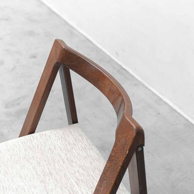 Folding Chairs Trieste Model attributed to Jacober & Bazzani, 1970s, Set of 4 For Sale - Image 3 of 10