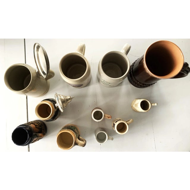 Vintage German Style Mugs, 1950s, Set of 11 For Sale - Image 12 of 18