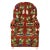 2020s Handmade African Beaded Chair in Red and Green For Sale - Image 5 of 5