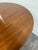 Vintage Neoclassical Regency Revival Walnut Pedestal Dining Table For Sale - Image 10 of 17