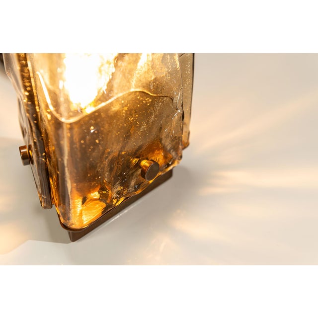 LT 372 Leaf Table Lamps by Carlo Nason for AV Mazzega, Italy, 1970s, Set of 2 For Sale - Image 12 of 14