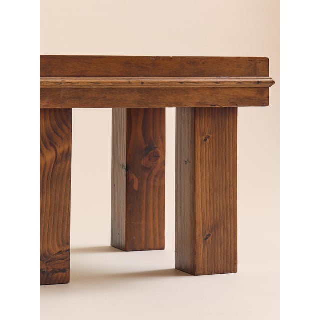 Wood 1960s The Danish Tile Top Low Side Table For Sale - Image 7 of 9